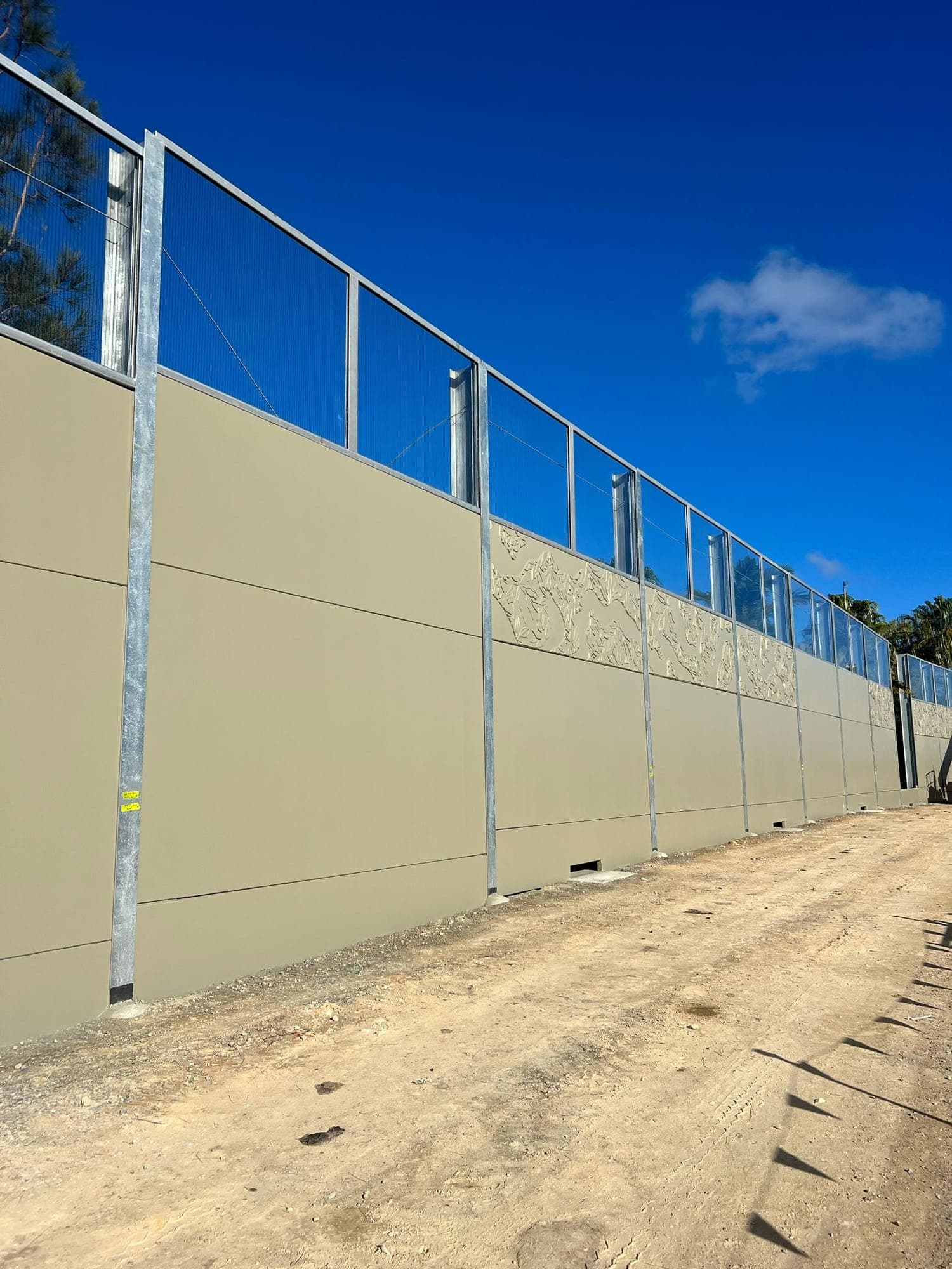 Coomera North relief panels with transparent top