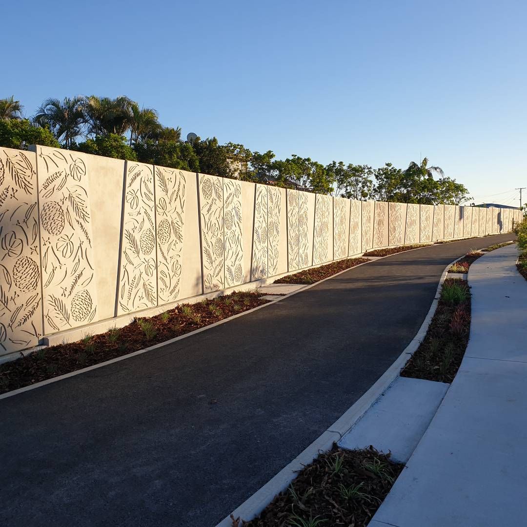 Wynnum Road Upgrade — Decorative Noise Barriers